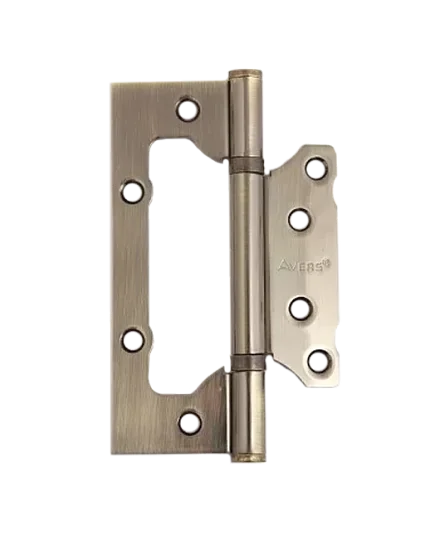 Накладные петли бабочки Петля накладная Avers 100*75*2,5 - В2 AB 